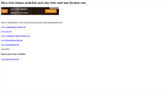 Desktop Screenshot of kochhome.de